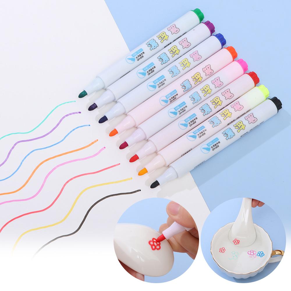 Игрушки Рисование водой Волшебная ручка для рисования водой Волшебная ручка для рисования водой Маркеры для белой доски Цветная ручка для маркеров