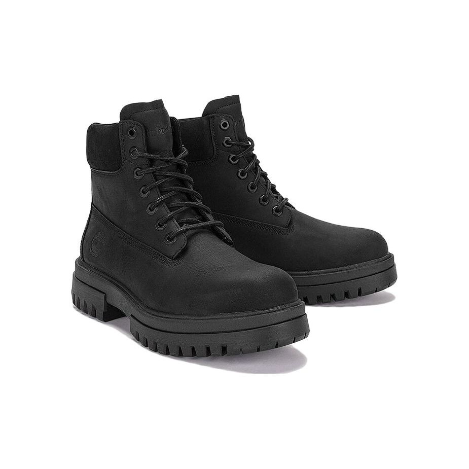 Timberland Дышащие водонепроницаемые удобные высокие уличные ботинки с круглым носком мужские ботинки черного цвета A5YMN