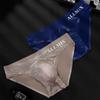Men's Super Soft See-through Mesh Briefs Low-waist Sports Panties Ice Silk Seamless Men's Underwear