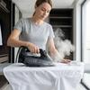 Беспроводной ручной отпариватель 2400 Вт, Регулируемая температура, Беспроводное использование