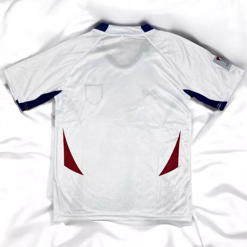 Ретро Винтаж ТАИЛАНД Футбол Футбольная форма Национальная футбольная команда CHEER Быстросохнущая футболка с круглым вырезом и принтом из полиэстера с коротким рукавом Спортивная форма для активного отдыха