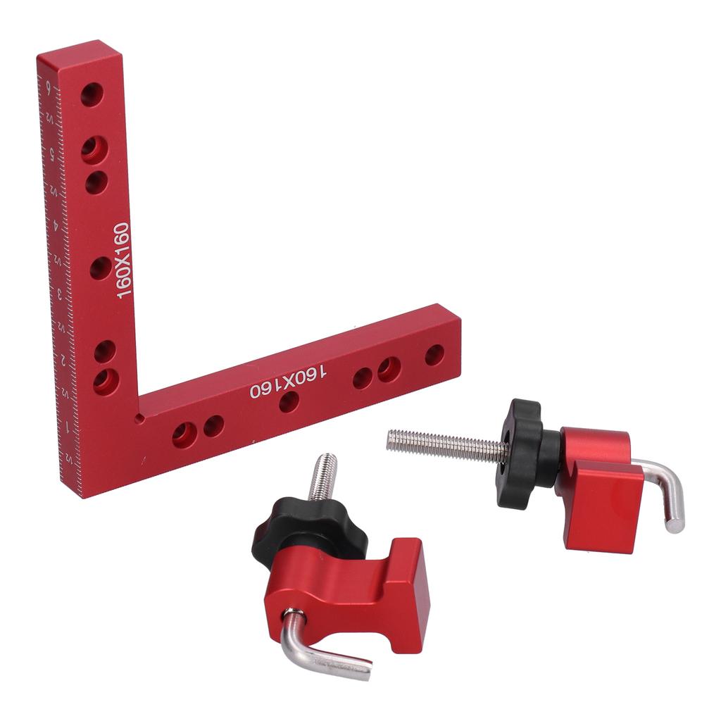 90 градусов Деревообрабатывающий угольник Прямоугольная линейка позиционирования Фиксированный блок Приспособление для обработки с ЧПУ