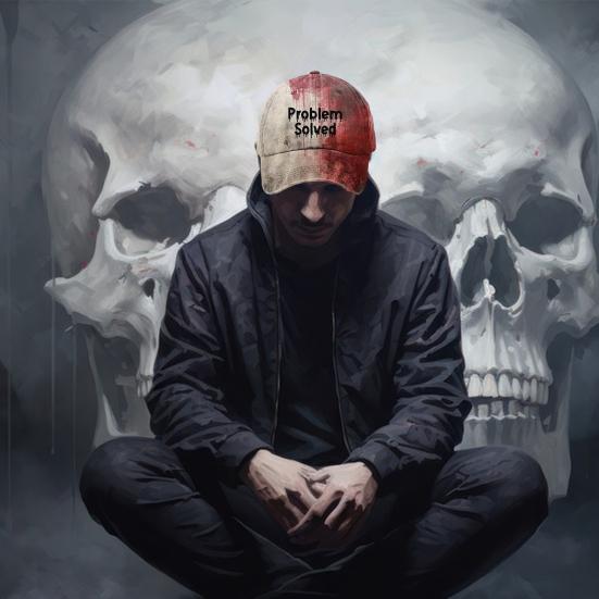 Темное пятно крови Унисекс бейсболка Дышащая шляпа для защиты от солнца Шляпа в стиле Хэллоуина Бейсболка с изогнутым козырьком