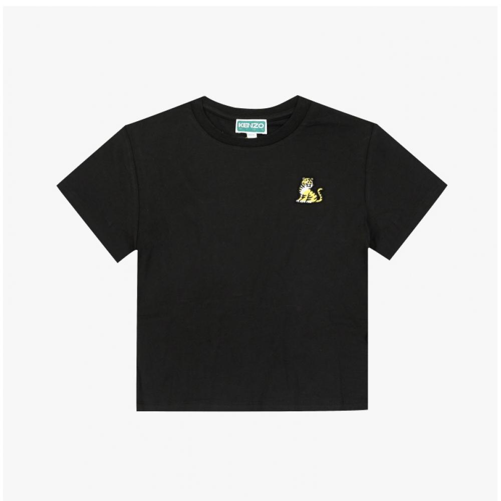 Детская футболка с коротким рукавом Kenzo Tiger K61506 095