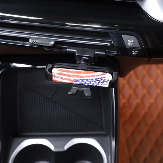 USA Flag Dashboard Center Console Car Phone Holder Mount Stand For BMW X1 23-24