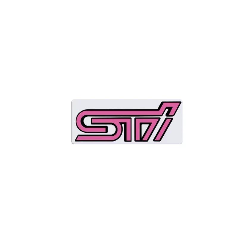 STI Emblem 3D Metal Car Body Stickers Front Grille Rear Trunk Badge for Subaru Legacy Impreza XV BRZ Forester WRX Levorg Outback WW5