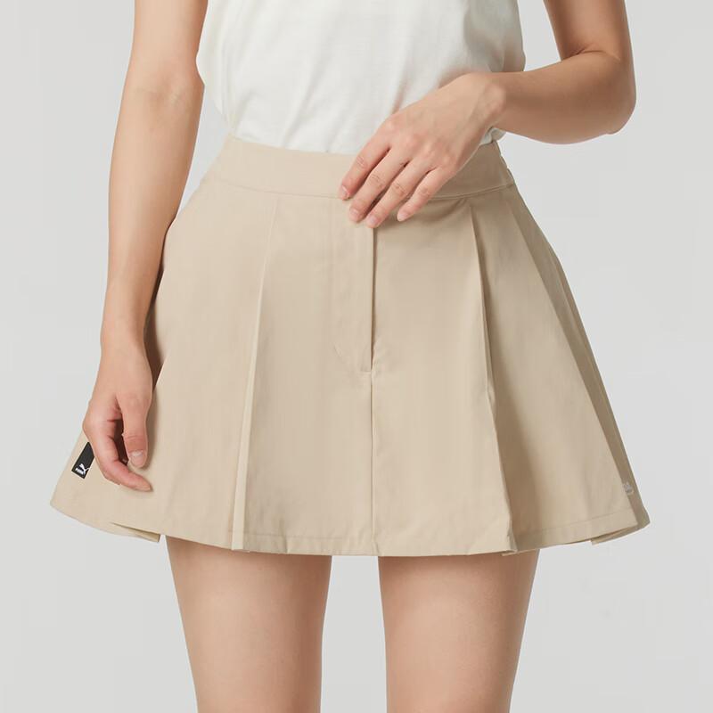 Puma Ss24 однотонная дышащая спортивная короткая повседневная юбка женская коричневая 630945-83