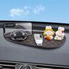 Car Anti Slip Pad Car Phone Holder with Night Glow Number Display Rotatable Dashboard Mount for Most Cars And