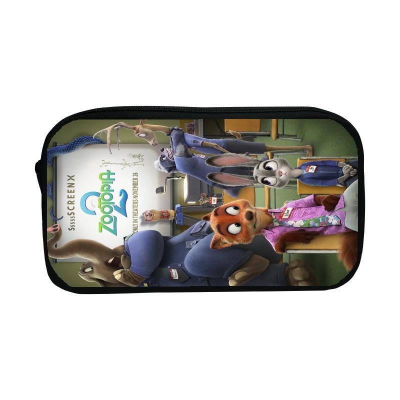 Zootopia Large-Capacity Pencil Case for School Students: Boys & Girls Stationery Organizer