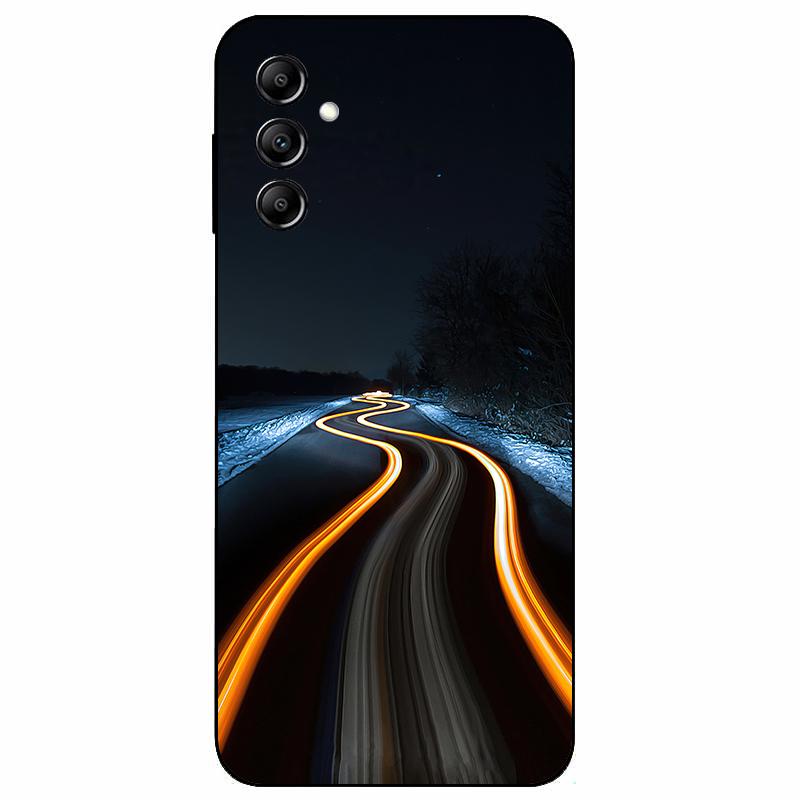 Для Samsung A14 4G A 14 M14 5G Чехол Расписной ТПУ Мягкий Силикон Черный Funda для Samsung Galaxy A14 A145F Бампер GalaxyA14 M 14 Сумка