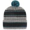 Bonnet D'hiver - 47 Brand - Rexford San Jose Sharks - 100% Acrylique - Bleu Marine Et Blanc - Pour Homme