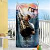 Messi Customizable Name Beach Towel High Absorbency & Quick-Dry Portable for SwimmingBeachCamping Travel Beach AccessoriesGym