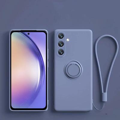 Магнитный силиконовый ремешок кольцо чехол для телефона Samsung Galaxy S24 Ultra S23 S22 Plus S21 S20 FE противоударный чехол