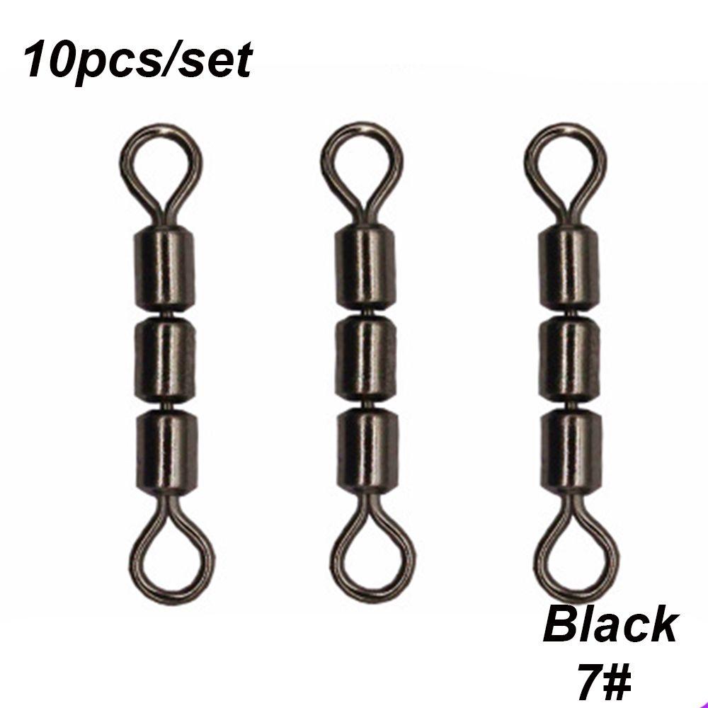 Портативные легкие коррозионно-стойкие подшипниковые качения с тройным быстроразъемным соединением безопасные рыболовные вертлюги