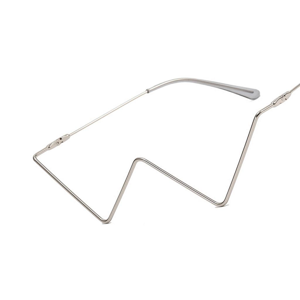 Стильные солнцезащитные очки для девочек и мальчиков, реквизит для фотосъемки в стиле хип-хоп, полуоправа без линз, стразы, очки в форме W