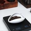 Coffee Beans Dosing Cup, White Pottery Tea Scoops, Coffee Dosing Tray, Great Precision in Every Brew