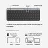 Logitech K580 Беспроводная Bluetooth Ультратонкая Бесшумная Клавиатура для Нескольких Устройств