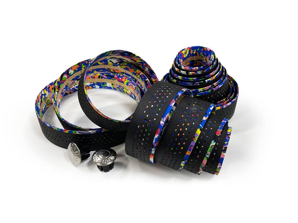 Cinelli 3D Caleido Strip Ribbon Bar Black Tape,