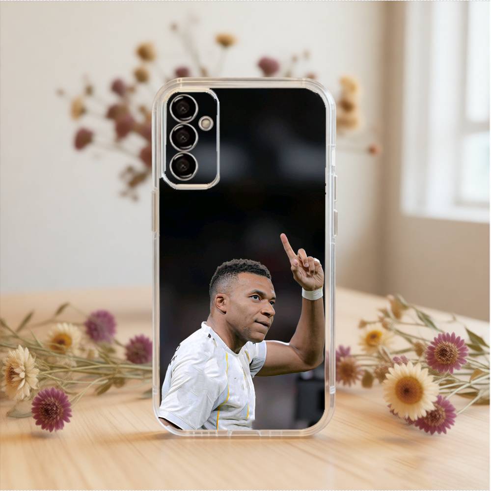 Килиан Мбаппе Чехол для телефона Прозрачный Силиконовый Мягкий Для SamsungA10,12,20,21S,30,31,40,50,51,52,70,71
