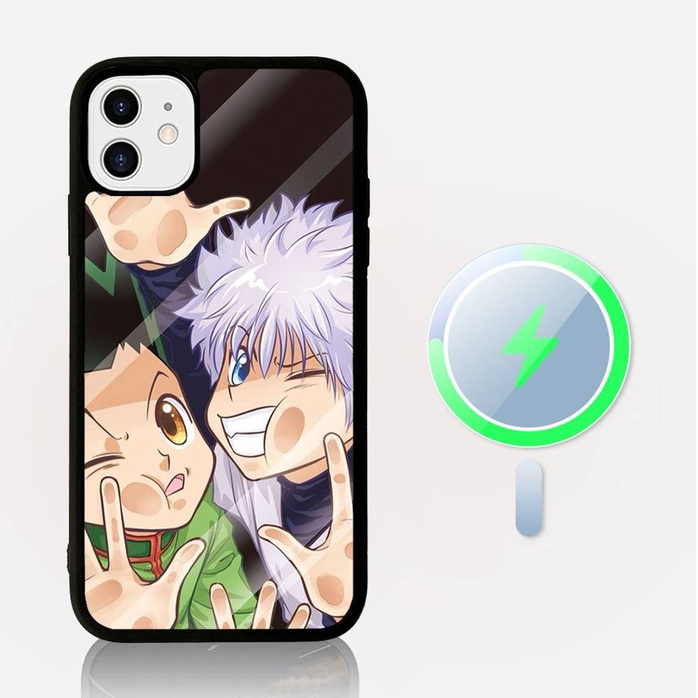 Классический Популярный Аниме H-Hunter X H-Hunter Игровой Чехол для Телефона Магнитный Чехол Для IPhone 16 14 13 12 11 15 Pro Max Plus Для Magsafe