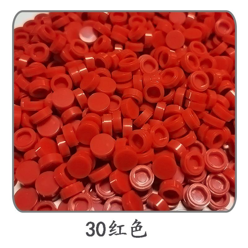 1000 шт./лот Плитка 1x1 Круглая 98138 Специальный Кирпичик MOC Строительный Блок Мелкие Частицы Кирпичики Детали Совместимые с 98138 LOGO Игрушки