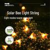 Солнечные уличные гирлянды с пчелами: 50 светодиодных водонепроницаемых украшений для патио и сада в виде насекомых и фей