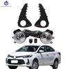 Противотуманные фары для Toyota Vios 2020 2021 2022 Противотуманная фара для фары Крышка противотуманной фары Решетка Накладка Жгут проводов Комплект переключателей