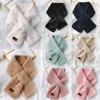 Women Fashion Winter Faux Scarf Color Outerwear Scarf Warm