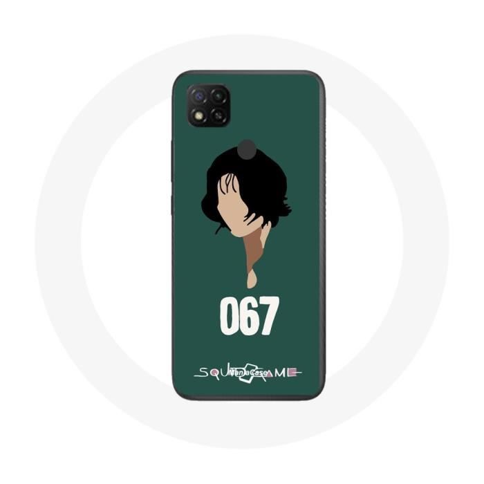 Xiaomi Redmi 9C Case Squid Game Kang Sae Byeok Face