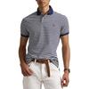 Polo Ralph Lauren Поло в полоску приталенного кроя Мужские топы Синий 710956682-001