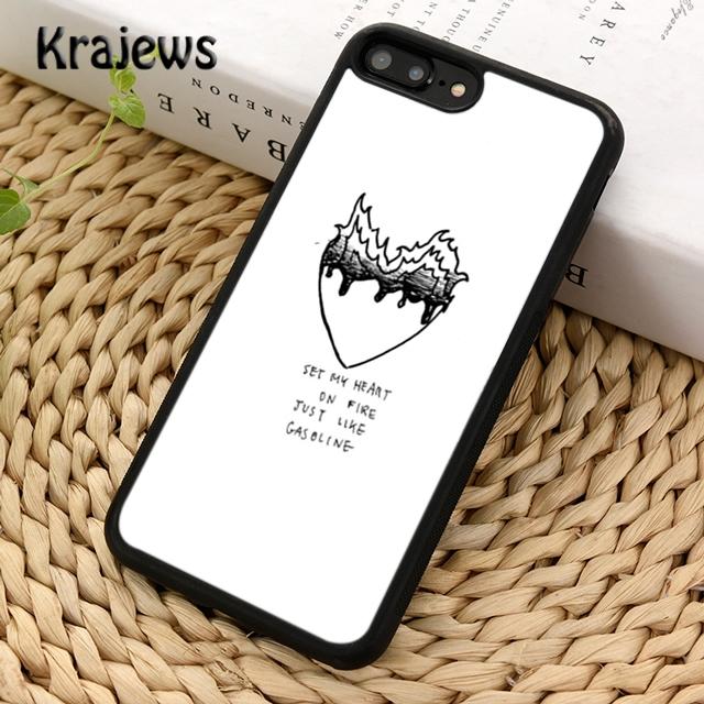 Чехол для телефона Krajews Handsome Troye Sivan Lyrics для iPhone 14 5S 6S 7 8 plus X XR XS 11 12 13 pro max Samsung S21 S22 ultra