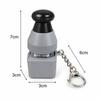 Bag Pendant Voice Keychain Keyboard Clicker Button Sound Pendant  Kids Toy