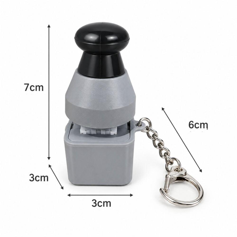 Bag Pendant Voice Keychain Keyboard Clicker Button Sound Pendant Kids Toy