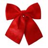 Christmas Bow Red Green Ribbon Bow Xmas Tree Decor Sequined Bow for Windows Doors Gift Wrapping Festive Holiday Decor