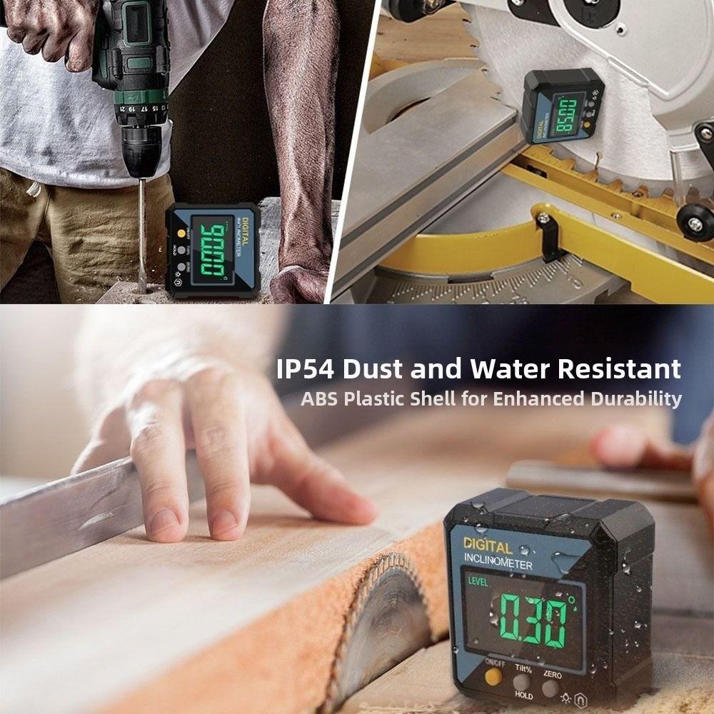 Односторонний магнитный уклономер Водонепроницаемый цифровой инклинометр Строительство