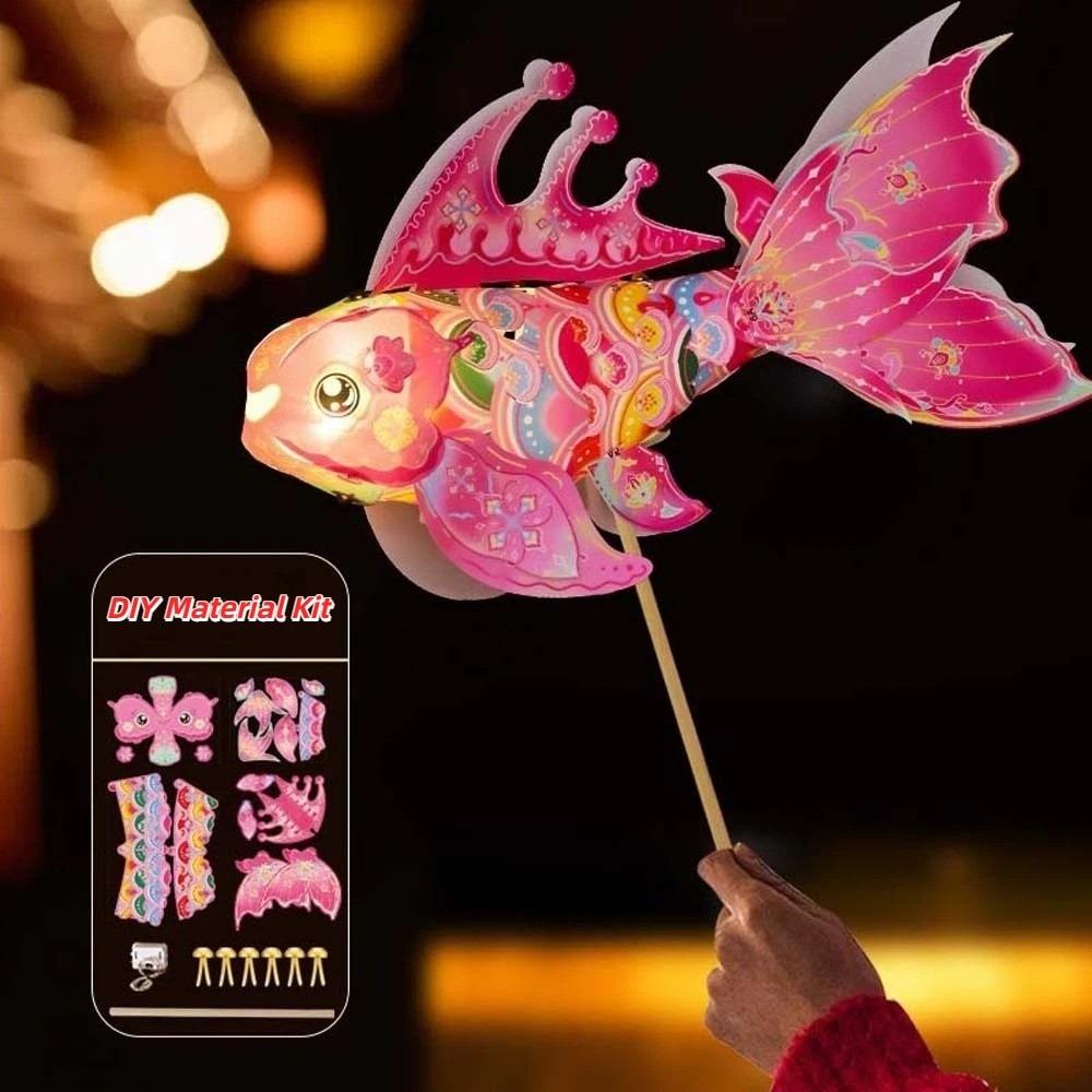 Portable Luminous Fish Light Bright LED Handheld Koi Ornament Photoshoot Decor