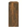 Wall Mounted Cabinet in Smoked Oak Finish 80 x 33 x 80 cm Engineered Wood