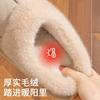Fashion Litfun Winter Women Fluffy Slippers Casual Soft Thick Sole Fuzzy Indoor Slides Warm Plush Home Slippers Fur Women Cotton Slipper