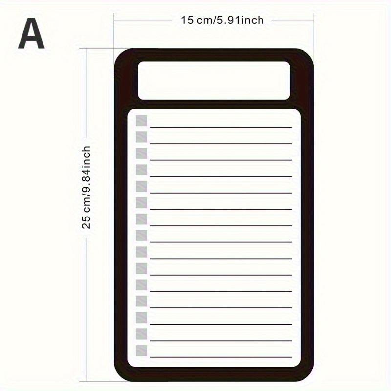 1 шт. стираемые блокноты для заметок кухонные магнитные наклейки на холодильник