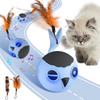 ORSDA Cat Toy, Interactive Cat Ball Toy for Indoor Cats, Indoor Adult Cats and Kittens of All Breeds, High-Speed Rolling Motion Activated,