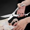 Professional Kitchen Scissors Clean Chicken Bones Fish Scales Home Kitchen Utensils Stainless Steel Duck Fish Knife Cooking Meat