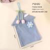 Cartoon fabric tissue bag Hanging tissue box Cute high-value household tissue storage bag
