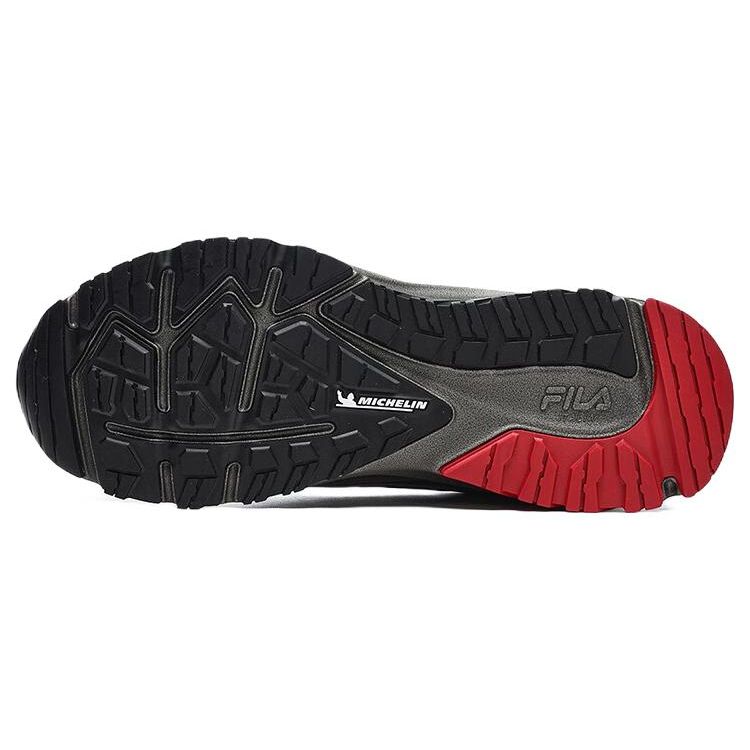 Fila Lynx Fashion Удобная ткань Низкие кроссовки для бега Мужские кроссовки Черный A12M241207FBA