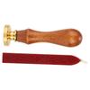 Wax Seal Stamp Kit Clear Pattern Simplicity DIY Classic Sealing Kit for Envelopes Invitations