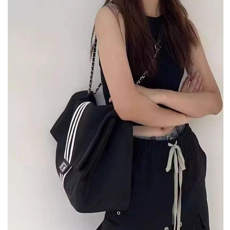 Custom 2025 New Oxford Cloth Bag One-shoulder Crossbody Messenger Bag Simple and Versatile Chain Women's Crossbody Bag