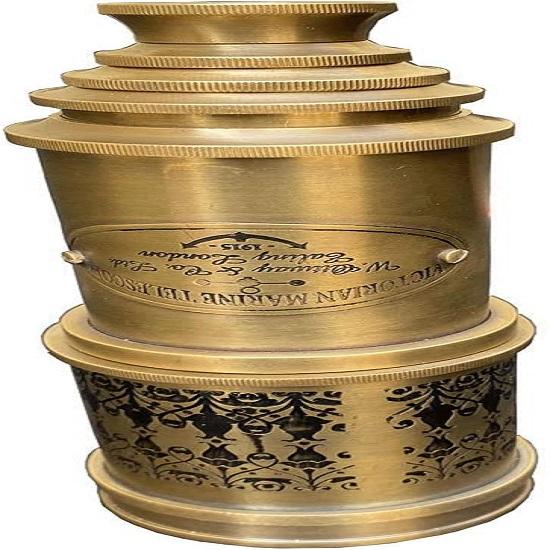 Латунный морской телескоп, подарок на Рождество, кемпинг, походы, антикварный телескоп