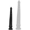 Piov S Dildo 43 X 6cm Black Deepleasure Large Dildo Length + 40cm