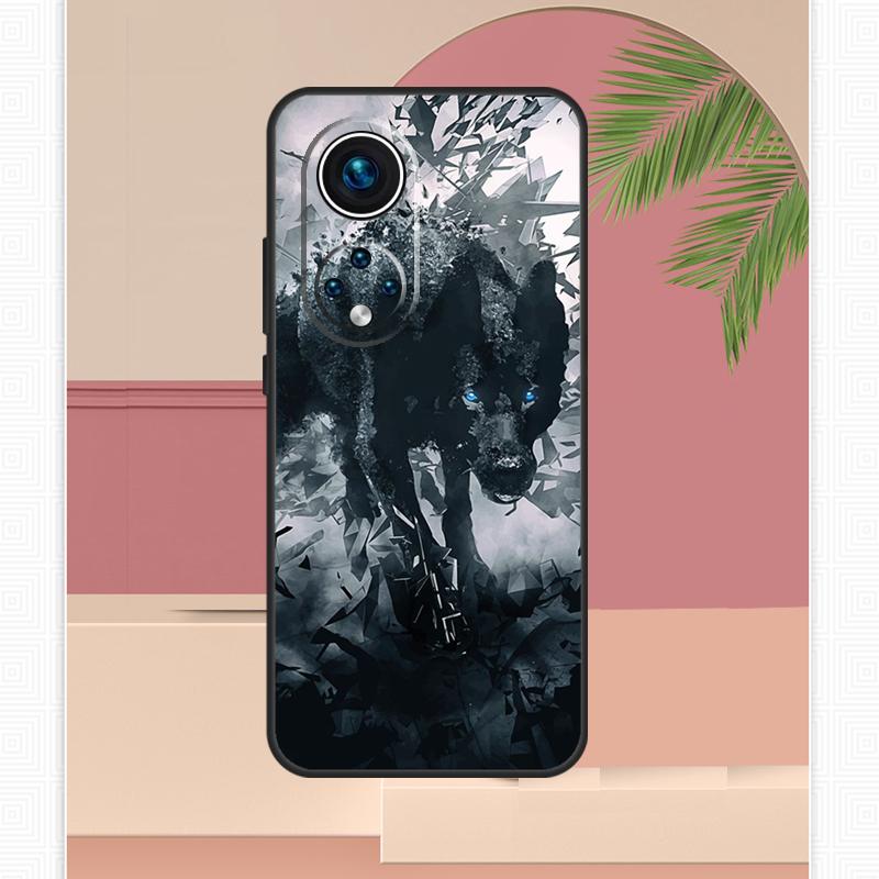Wolf Howls Art Case For Honor Magic 7 Lite 5 6 8 Pro Honor 400 200 X9c X9b X9a X8b X8a X8c 50 70 90 Cover