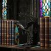 Dragon Bookends for Shelves Flying Bookshelf Light, Decorative Bookend Light & Desk, Creative Desk Accessories Sculpture Book Support, Heavy