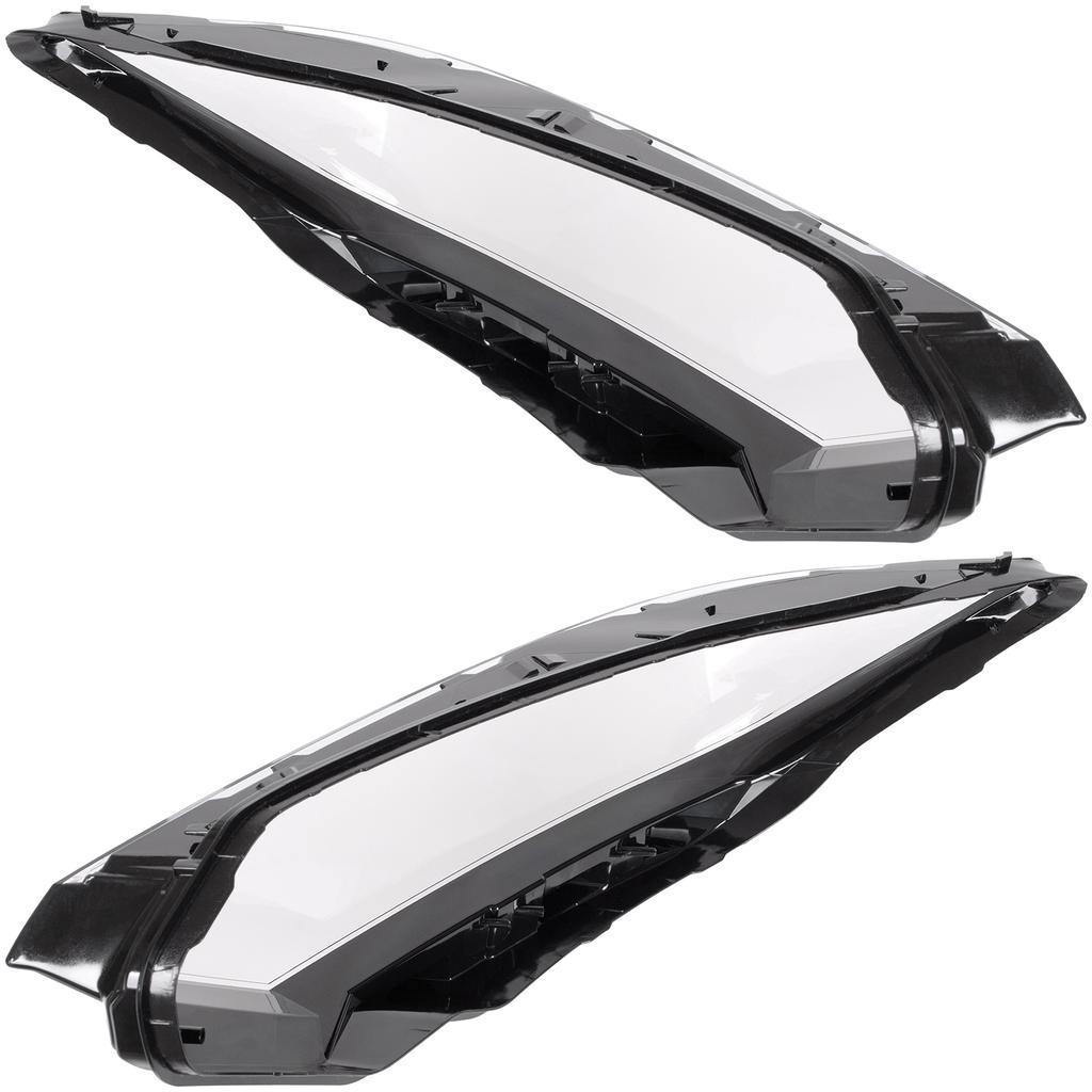 VW Passat B8 15-19 Headlight Lens Left & Right 2 Pcs Set